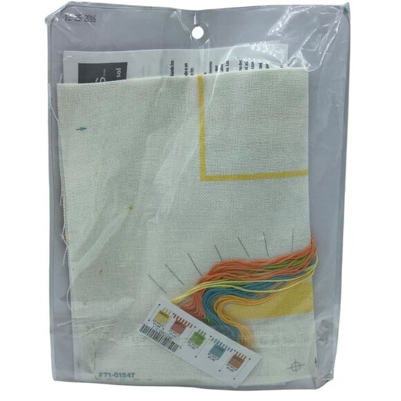 Dimensions Cathy Heck Studio "Hello Sunshine" Baby Frame Embroidery Kit 8"x10" - Picture 2 of 2